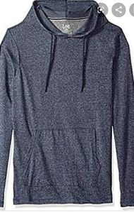 Nwt Lee indigo blue men's hoodie jacket L